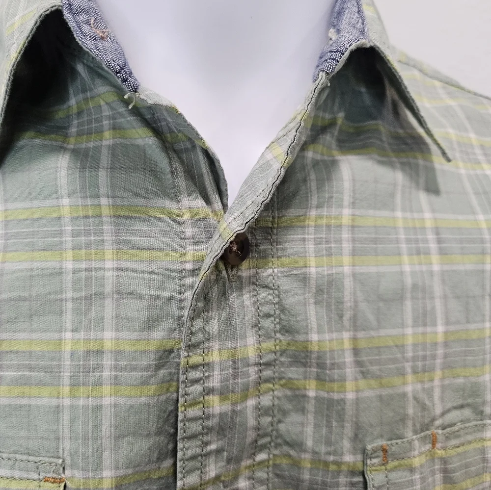 Carhartt Rugged Flex men's button short-sleeve medium - Picture 2 of 7